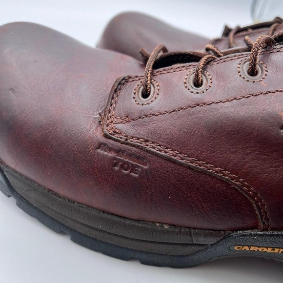 Carolina CA1520 Men\'s 13 2E Brown‎ Leather Oxford Work Shoes Composite Toe main image 2